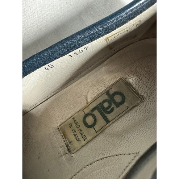 Galo Vintage Women's Handmade in Italy Loafers Size 40 | Size 9 - Picture 6 of 6